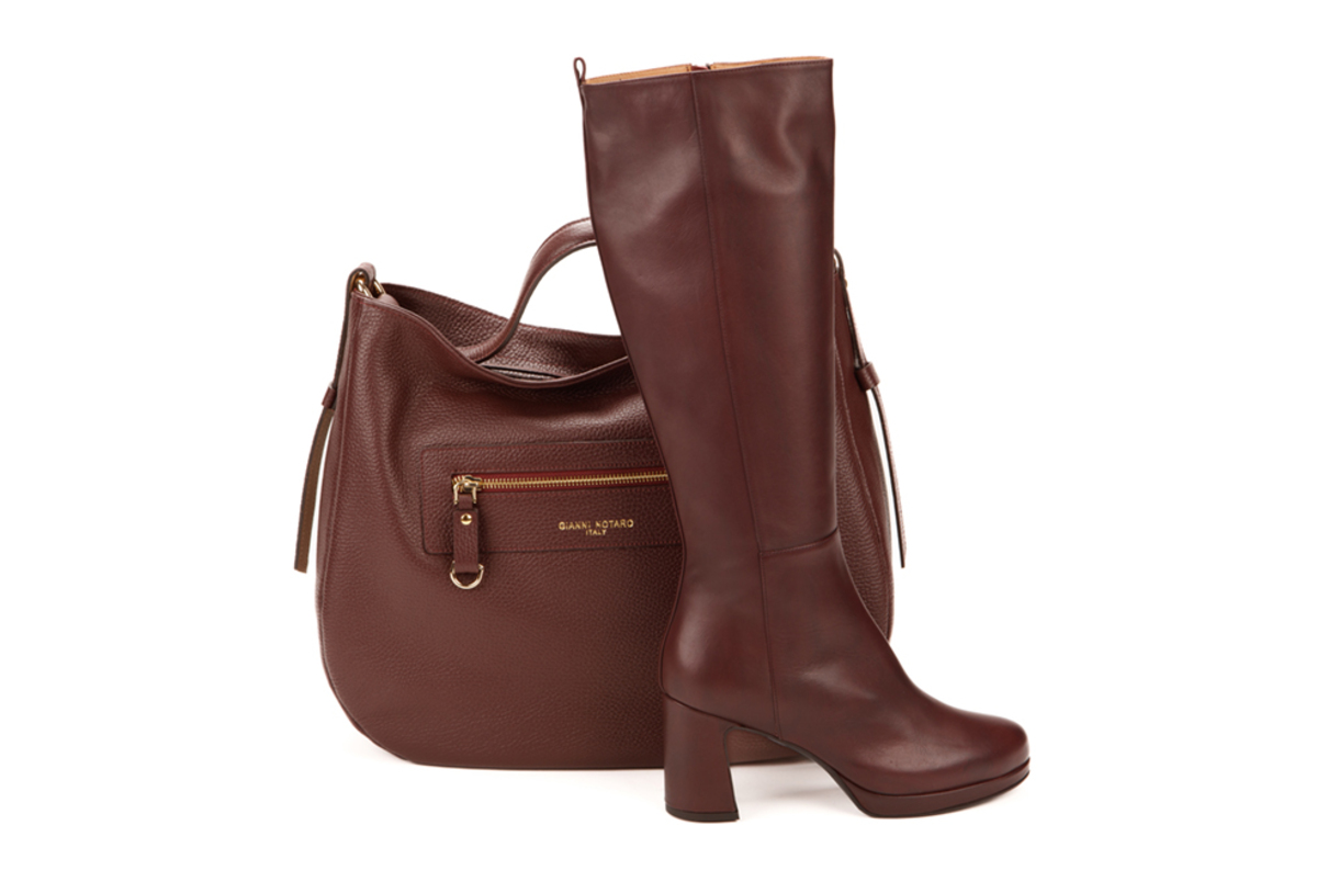 Italiaanse elegantie in Burgundy