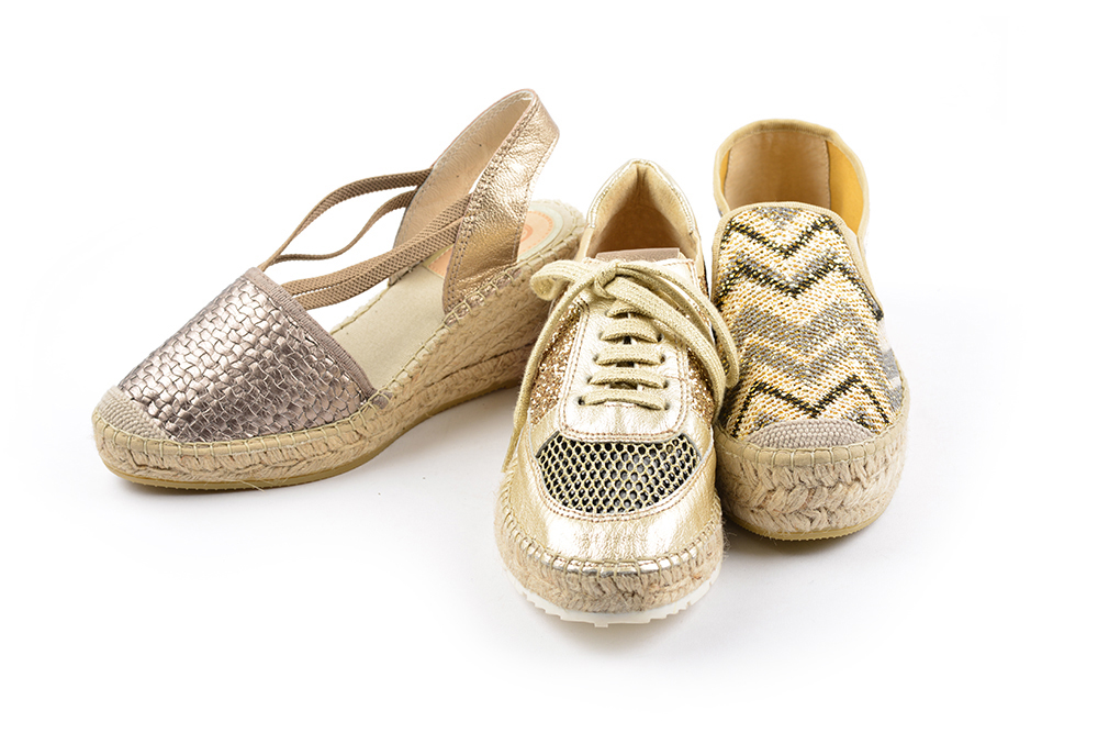 Flamboyant flaneren met stralende espadrilles  